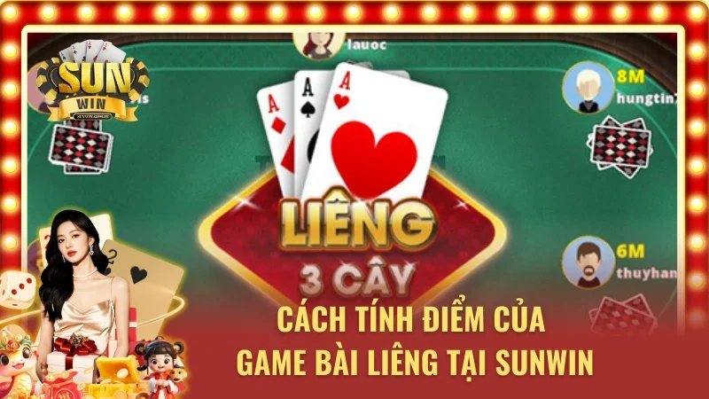 Cách tính điểm của game bài liêng Sunwin