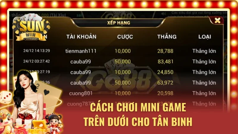 Luật chơi Trên Dưới Sunwin và các quy tắc quan trọng 