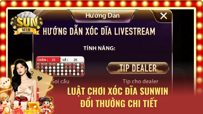 Nguyên tắc chơi xóc đĩa trực tuyến tại cổng game Sunwin
